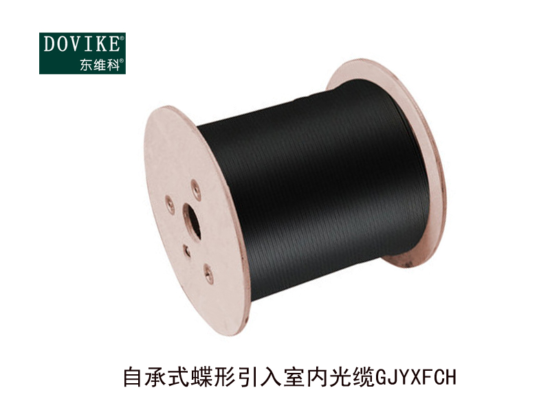 GJYXFCH自承式蝶形光缆，4芯室外皮线光缆--江苏东维通信科技有限公司