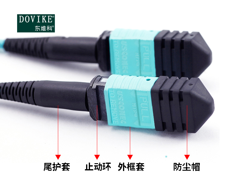 MPO光纤连接器与MTP光纤连接器的区别--江苏东维通信科技有限公司
