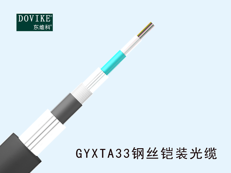 GYXTA33钢丝铠装光缆 12芯钢丝铠装防鼠咬光缆--江苏东维通信科技有限公司